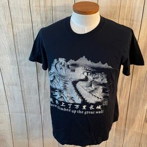 I Have climbed the Great Wall shirt size XL 🇯🇵